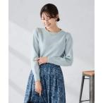 ショッピングスパンコール ニット セーター スパンコール混クルーネックニット レディース