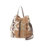 ハンドバッグ 「PENDLETON(ペンドルトン)」巾着ボアバック