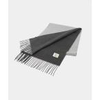 マフラー 「North Peace」シルク/WO/カシミヤ リバーシブル マフラー メンズ