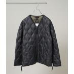ショッピングnano ダウンジャケット ダウン TAION/MILITARY W-ZIP V NECK DOWN JKT メンズ レディース