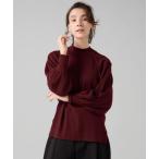 ショッピングハイネック ニット セーター ハイネックラグランドルマンニット レディース