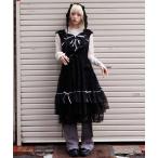 ワンピース リボンセットレースワンピース