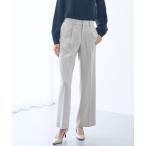  выставить [ женский костюм ]( "Семь, пять, три" * формальный ) высота рост передний tuck широкий брюки ( кассета соответствует )( высокий размер ) женский 