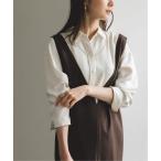ショッピングブラウス ブラウス シャツ 「追加」シーズンカラープレーンシャツ14 レディース