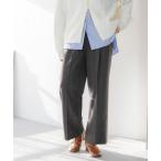  брюки тонкий теплый semi flare pants [ низкий рост размер есть ]/605971 женский 