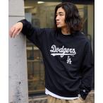 トレーナー スウェット MLB/エムエルビー MLB LOGO CREW プリントデザイン クルーネックスウェット メンズ レディース