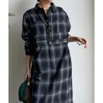 ワンピース オンブレチェックワンピース