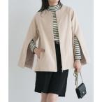 コート アウター 2wayケープ風コート レディース