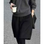パンツ ハーフワイドパンツ レディース
