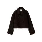 ショッピングウール ピーコート pコート ウールカシミヤショート丈ピーコート レディース