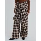 ショッピングリボン パンツ Ribbon Drape Pants/リボンドレープパンツ レディース