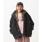 デニムジャケット gジャン デニムボアドッキングジャケット　593752 レディース