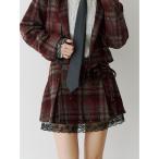 ショッピング卒業式 スカート ローズモチーフミニスカパン「セットアップ対応」