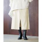 スカート 「WEB限定」スエードライクスカート