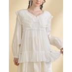 ショッピングチュニック チュニック シアーギャザーチュニック