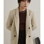 ジャケット テーラードジャケット ハンドメイドウールテーラードコート レディース