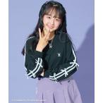 ショッピングリボン tシャツ 「chum」クロミコラボ 袖リボン長袖Tシャツ キッズ 子供服 女の子