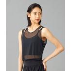 タンクトップ ノースリーブ ZENメッシュレイヤードブラトップ レディース