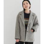 コート アウター F by ROSSO　URTECHミックスツイードジャコット レディース