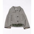 コート アウター 「Scrap Book」ウールツイードショートコート レディース