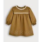ワンピース フォール刺繍長袖ワンピース キッズ 子供服 女の子