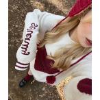 ショッピングハート ニット セーター 「HolidayCollection」モールハートBIGニット レディース