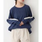 トレーナー スウェット Arinomama 圧縮天竺　レースライントレーナー レディース