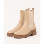 ブーツ 「PARADIS COULEUR」トラックソールサイドゴアショートブーツ(33000P) レディース