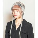 ニット帽 ニットキャップ DIAMOND CHECK KNIT メンズ レディース