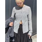 ショッピングニット ニット セーター 入学式 Sheer rib spring knit シアーリブスプリングニット レディース