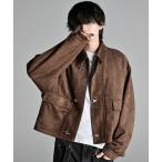 ショッピングカラー ブルゾン アウター Fireman hook short blouson / ファイヤーマンフックショートブルゾン メンズ レディース