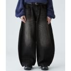 ショッピングパンツ ジーンズ 「VELNUS」「12oz」Vintage Design Curved Wide Denim Pants/ヴィンテージデザイン カーブワイド