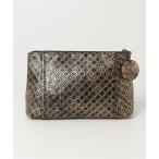 ショッピングボッテガ 「BOTTEGA VENETA」 ポーチ - ゴールド レディース