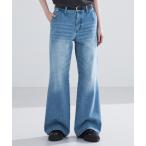 ショッピングブーツカット 「LUENNA」 ブーツカットデニムパンツ M ブルー メンズ