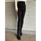 ショッピングウエスト パンツ Backクロスハイウエストスキニーパンツ レディース