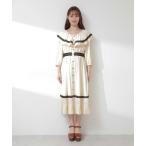 ショッピングSTUART 「JILL by JILL STUART」 7分袖ワンピース MEDIUM ホワイト レディース