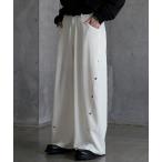 「SERACE」 スラックス S ホワイ