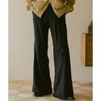 「soerte」 ブーツカットパンツ 1 ブラック メンズ