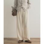 ショッピングストレート パンツ 「UR TECH SMOOTHLUXE」ワイドトラウザー レディース