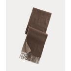 マフラー リバーシブル ウールブレンド マフラー メンズ