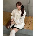 ショッピングアンドミー コート アウター ミドル丈ペプラムコート レディース