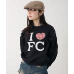  футболка тренировочный [ Япония ограничение ]I LOVE FC SWEAT / Islay bFC тренировочный женский 