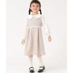 ショッピングcolors ワンピース SHIPS Colors:120〜130cm / オケージョン ツイード ワンピース キッズ 子供服 女の子