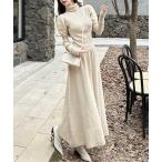 ニット セーター アームウォーマー付きニットセットアップ レディース