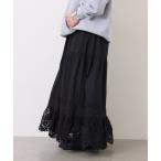 ショッピングレース スカート ポプリン レーススカート
