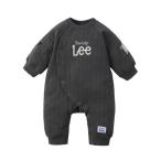 ベビー服 ロンパース 「Buddy Lee」ストライプキルト　星ワッペン長袖カバーオール