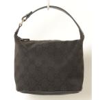 ショッピングgucci 「GUCCI」 GGキャンバス ハンドバッグ - ブラック レディース