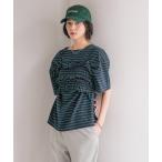 [LOWRYS FARM] топ FREE темно-синий женский 