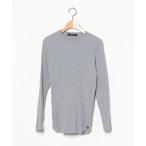 [NANO universe] футболка с длинным рукавом M серый мужской 