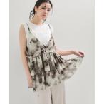 [LE CERCLE par rope'] топ FREE оттенок коричневого прочее 3 женский 